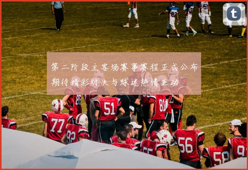 第二阶段主客场赛事赛程正式公布期待精彩对决与球迷热情互动